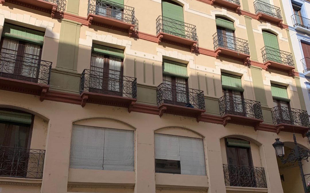 Comenzamos con el proyecto de Rehabilitación de edificio en la Calle Alfonso I de Zaragoza