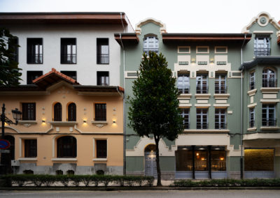 Rehabilitación de edificio catalogado en calle Cabo Noval de Oviedo