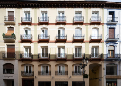 Rehabilitación de edificio catalogado en calle Alfonso I nº 31 de Zaragoza