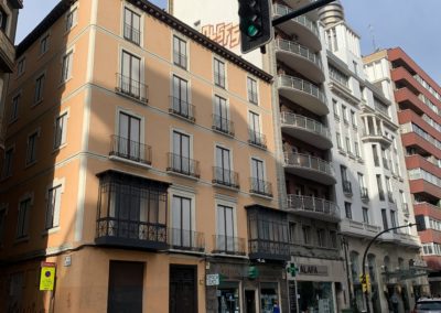Rehabilitación de edificio catalogado en calle Coso 90 de Zaragoza
